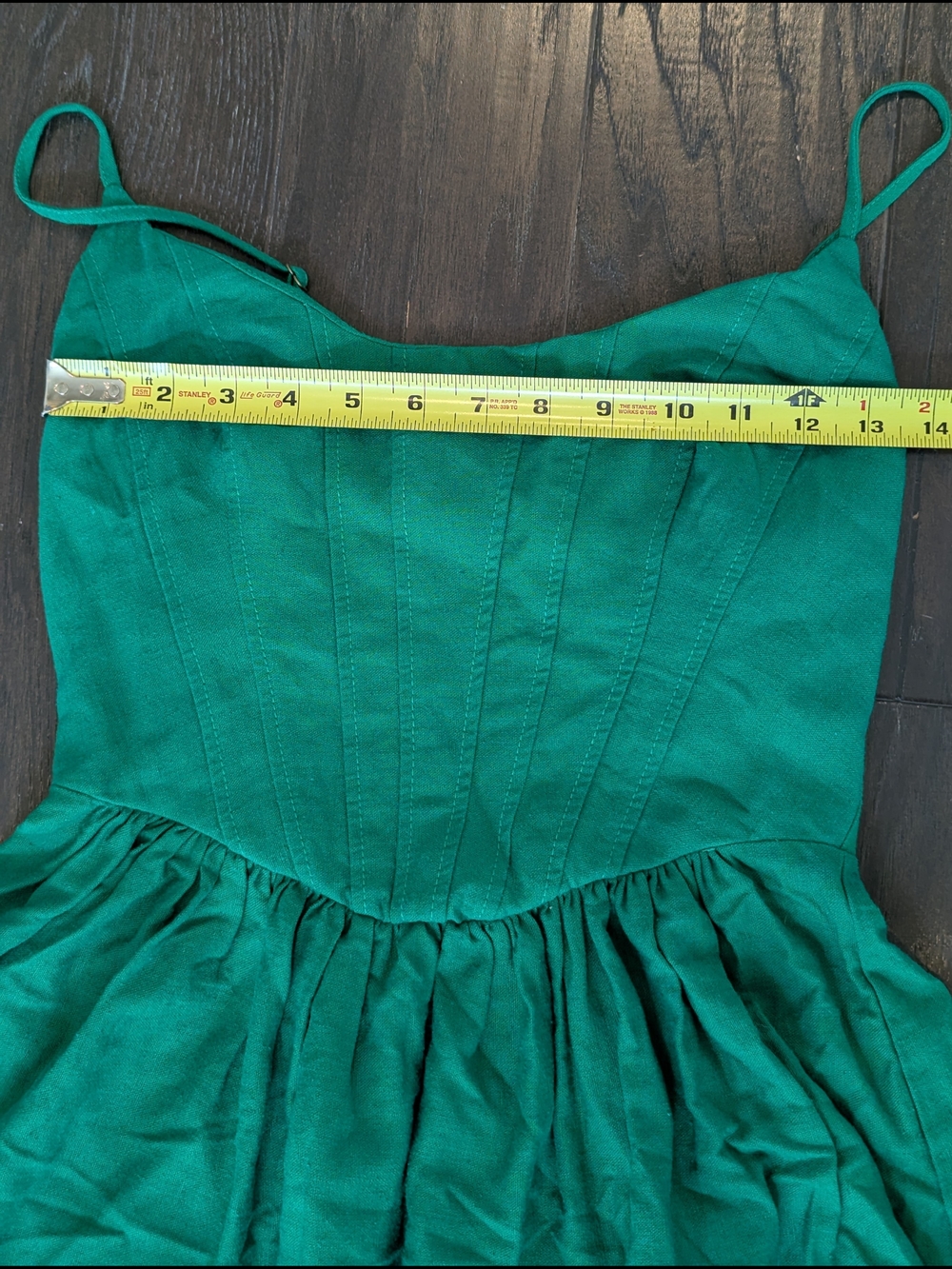 FARM Rio Emerald Green Spaghetti-Strap Maxi Dress - Picture 10 of 12